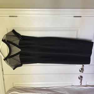 Black Tea length cocktail dress